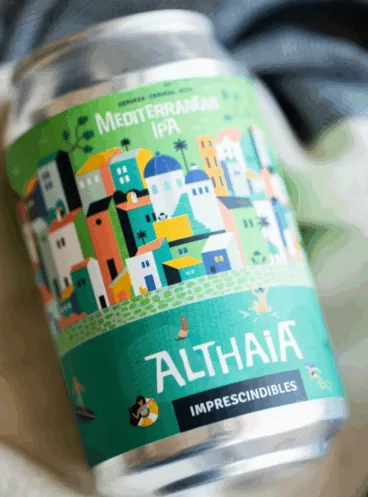 Cerveza mediterránea ideal para cualquier comida