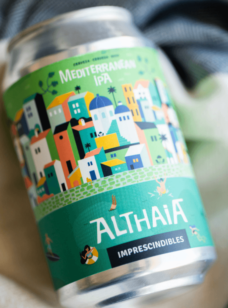 Cerveza mediterránea ideal para cualquier comida