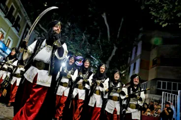 Desfile de gala de los Moros y Cristianos de Dénia 2024 205