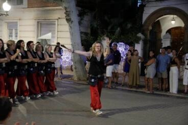 Desfile de Moros y Cristianos previo a la recepción cristiana de Dénia 32