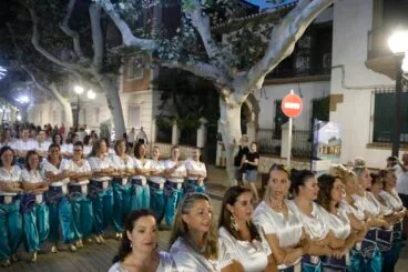 Desfile de Moros y Cristianos previo a la recepción cristiana de Dénia 40