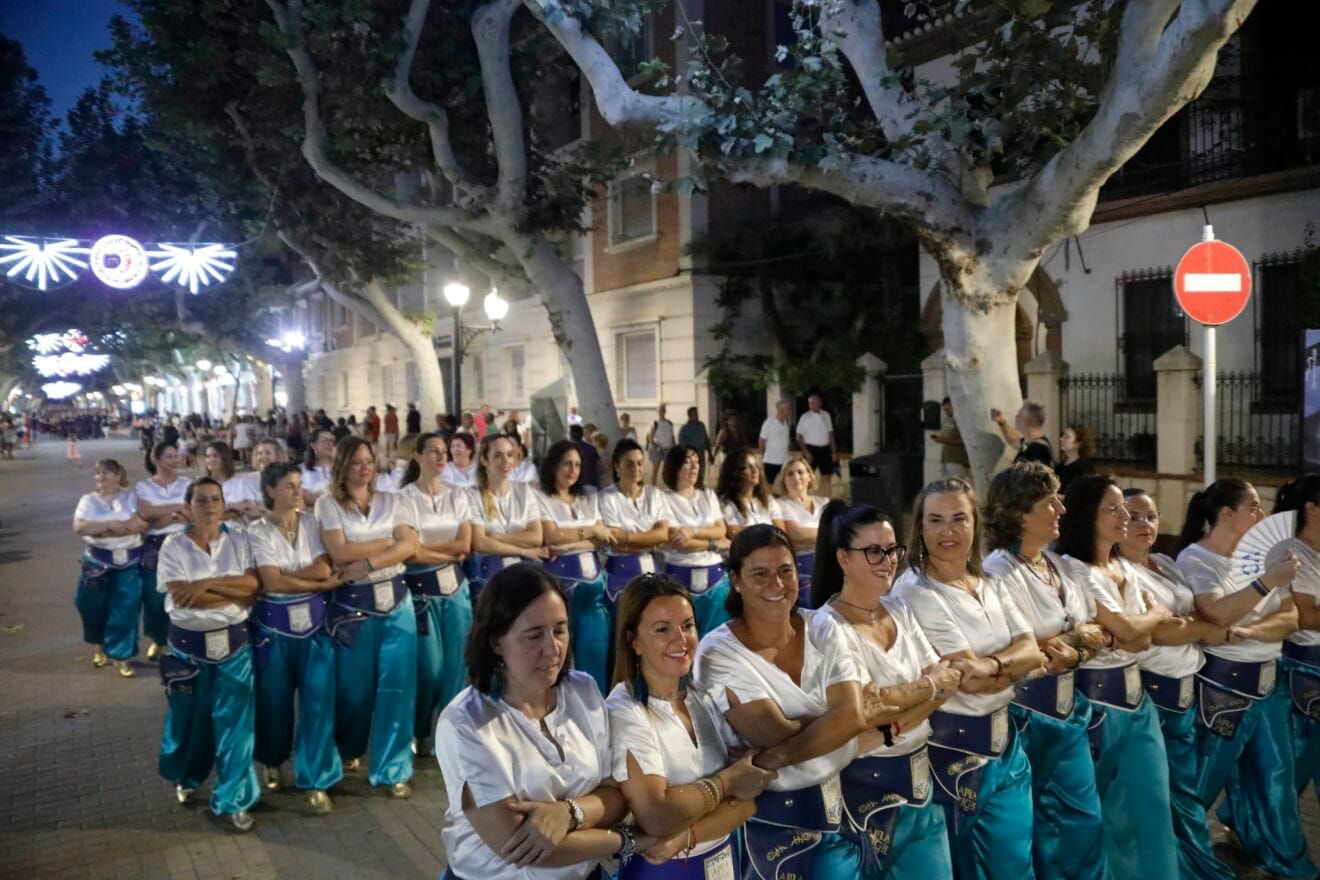 Desfile de Moros y Cristianos previo a la recepción cristiana de Dénia 42