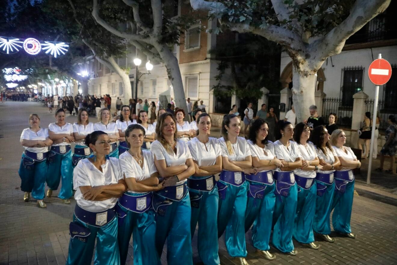 Desfile de Moros y Cristianos previo a la recepción cristiana de Dénia 43