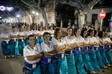 Desfile de Moros y Cristianos previo a la recepción cristiana de Dénia 44