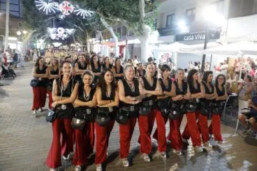 Desfile de Moros y Cristianos previo a la recepción mora de Dénia 11