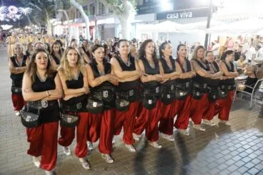 Desfile de Moros y Cristianos previo a la recepción mora de Dénia 12