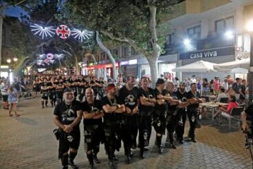 Desfile de Moros y Cristianos previo a la recepción mora de Dénia 30