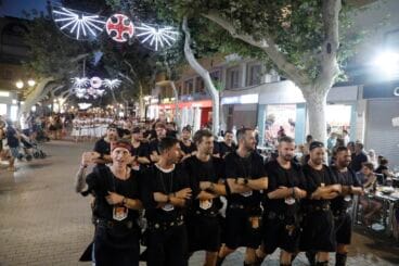 Desfile de Moros y Cristianos previo a la recepción mora de Dénia 34
