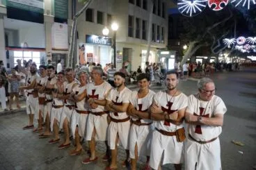 Desfile de Moros y Cristianos previo a la recepción mora de Dénia 38