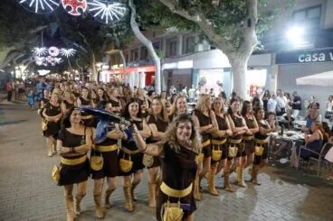 Desfile de Moros y Cristianos previo a la recepción mora de Dénia 41
