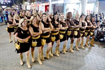 Desfile de Moros y Cristianos previo a la recepción mora de Dénia 42