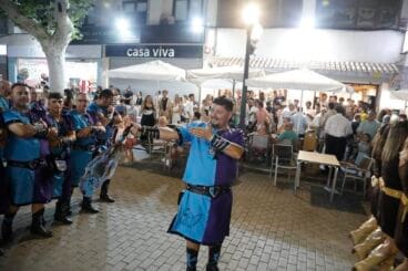 Desfile de Moros y Cristianos previo a la recepción mora de Dénia 45