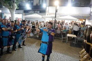 Desfile de Moros y Cristianos previo a la recepción mora de Dénia 45
