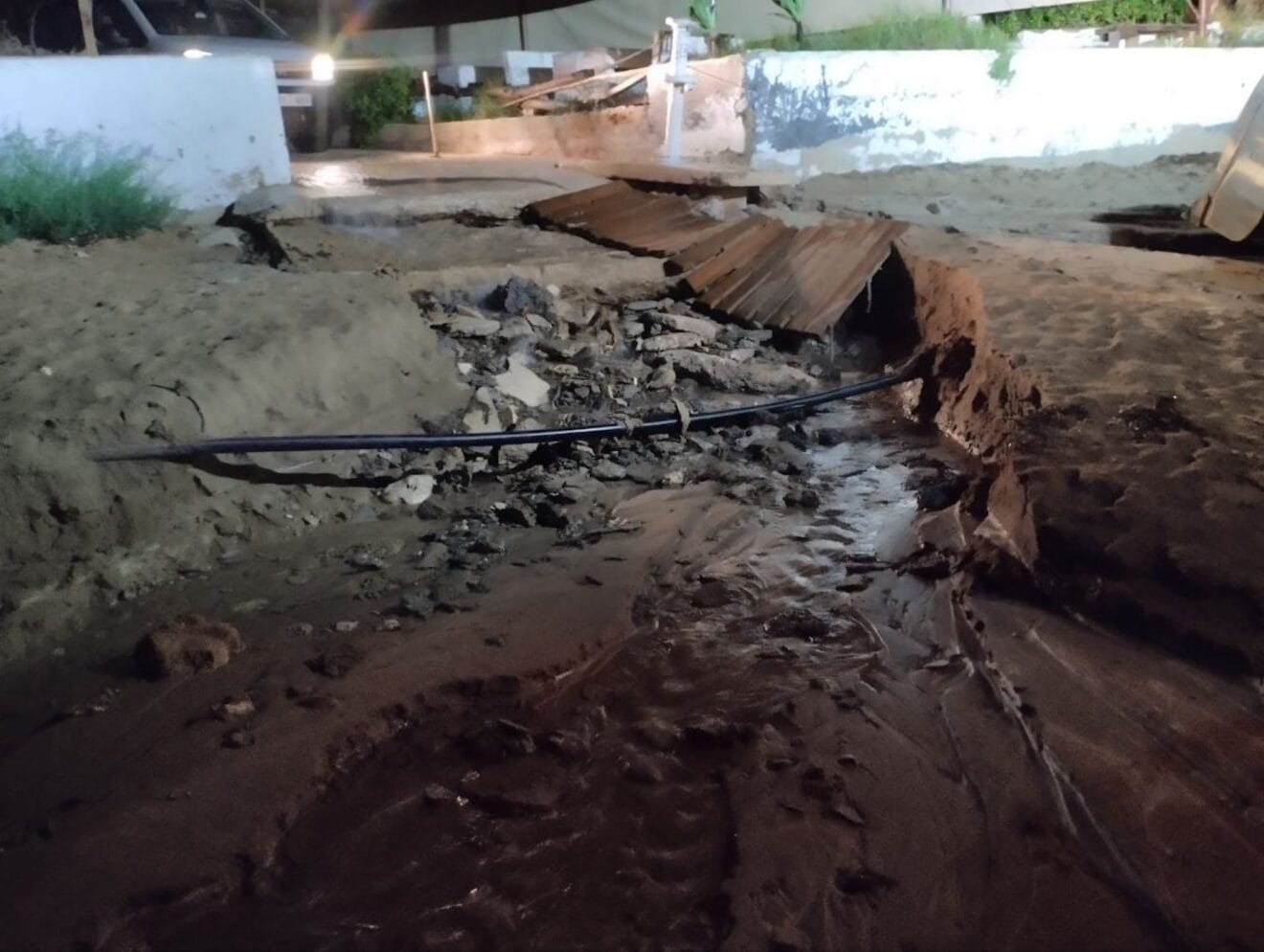 Destrozos y mantenimiento de las playas de Dénia tras el temporal 5