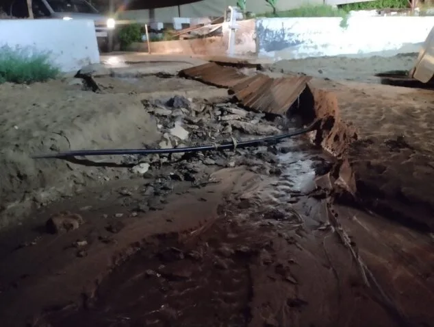 destrozos y mantenimiento de las playas de denia tras el temporal 5