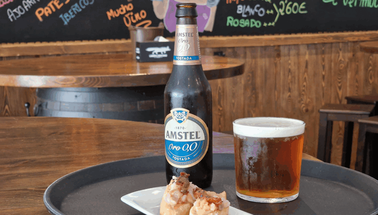 Disfruta de una cerveza y una tapa en Andares Ibéricos