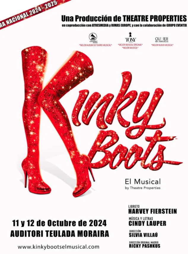 ¿Listo para 'Kinky Boots, El Musical'? Fechas, horarios y cómo comprar tus entradas 2 Imagen: El musical Kinky Boots llega al Auditori Teulada Moraira