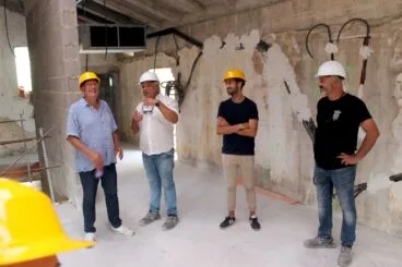Estado de las obras del futura campus universitario de Dénia 15