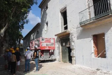 Estado de las obras del futura campus universitario de Dénia 16