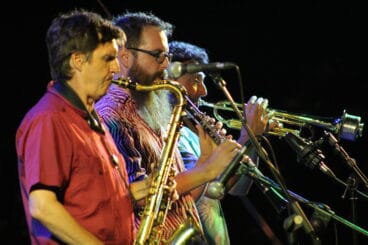 Músicos en el Festival Jazz Dénia