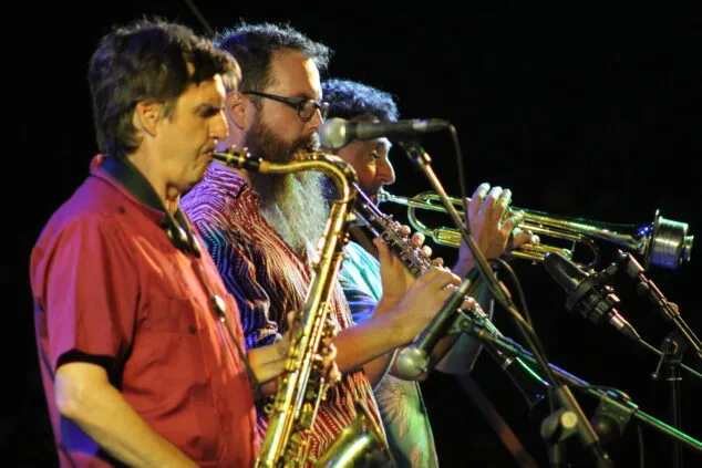 Imagen: Músicos en el Festival Jazz Dénia