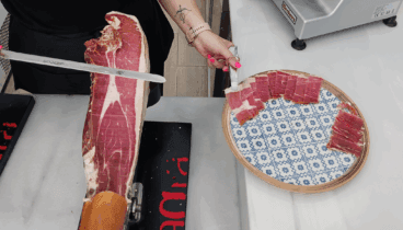 Jamón ibérico para acompañar una buena bebida
