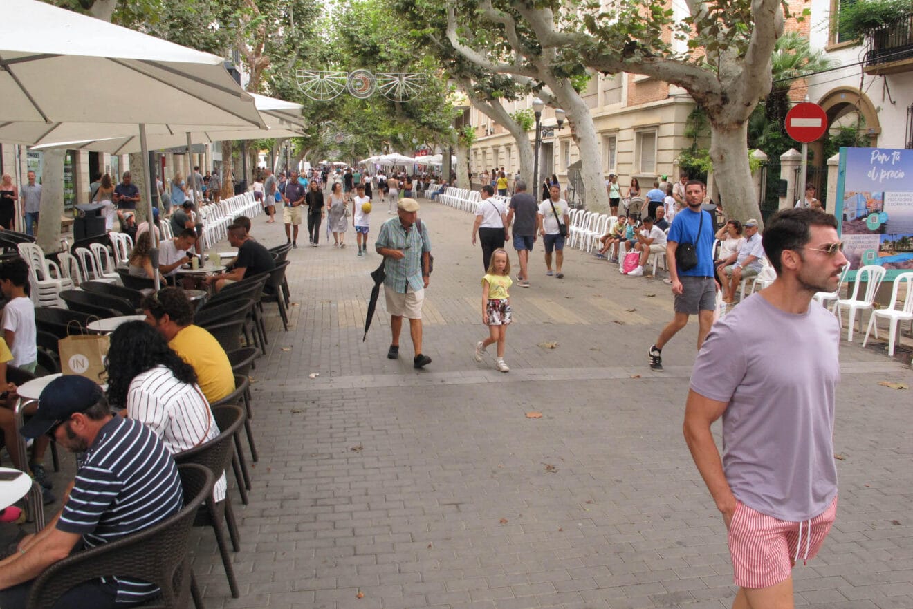 Marqués de Campo preparada para el desfile