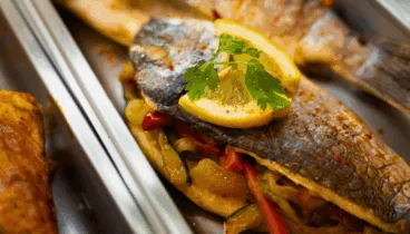 Pescado fresco en este restaurante de Dénia
