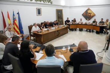 Pleno de agosto de Dénia