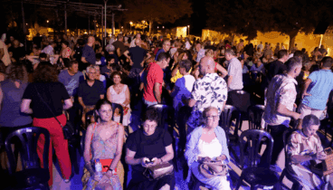 Público durante el concierto de la pianistas y cantante italiana Francesca Tandoi Trio