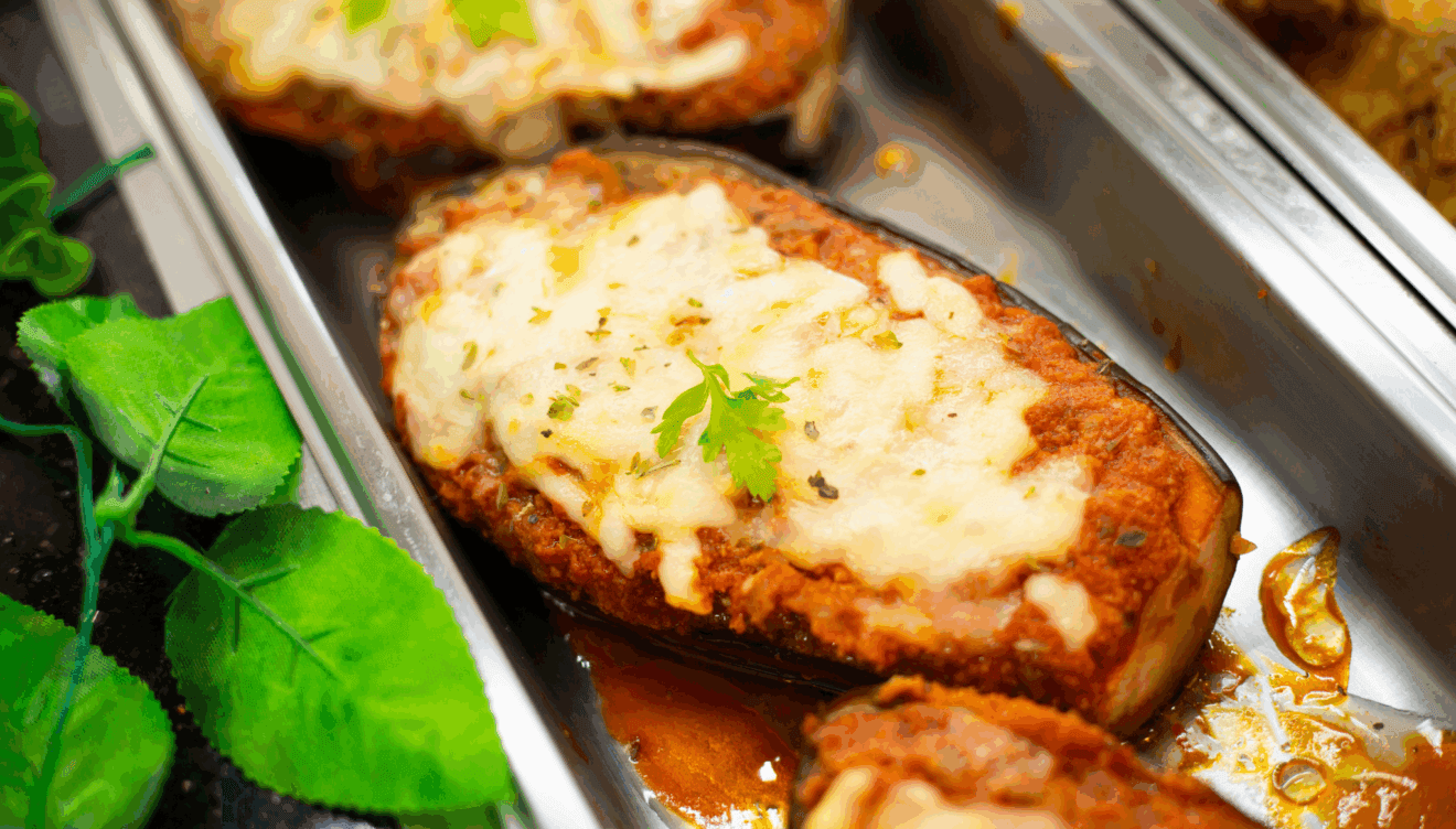 Unas berenjenas rellenas perfectas para comer