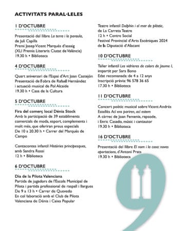 Actividades por el 9 de Octubre