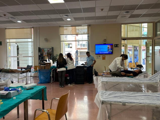 Imagen: Centro Social de Dénia ayer