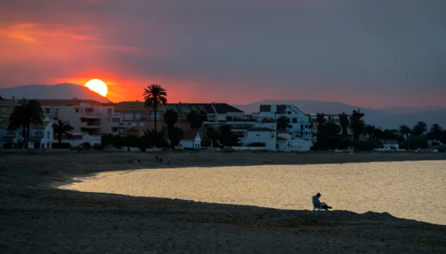 Imagen: El encantador amanecer en Denia