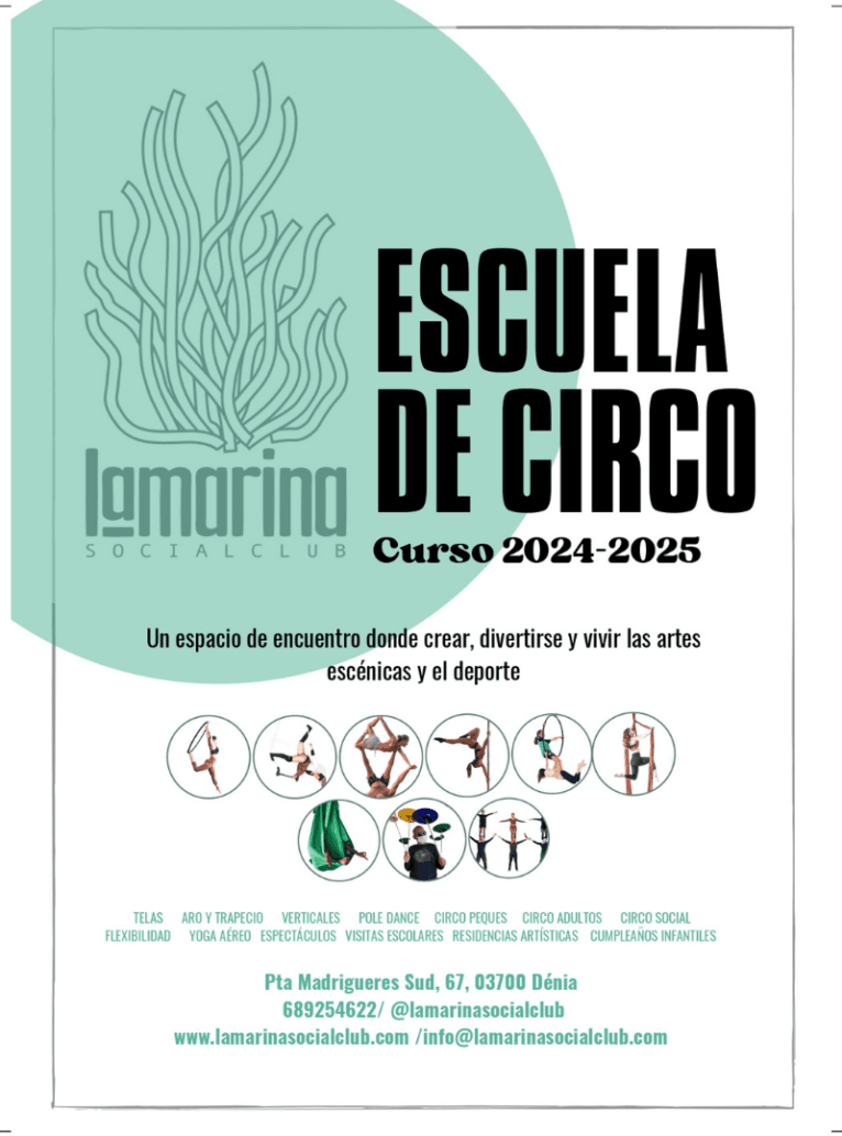 Escuela de Circo de La Marina Social Club 2024_2025