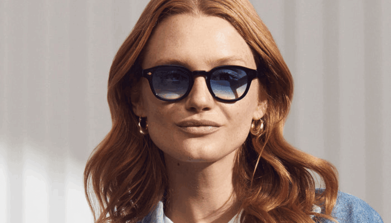 Gafas con azul degradado ideales para cualquier momento del día