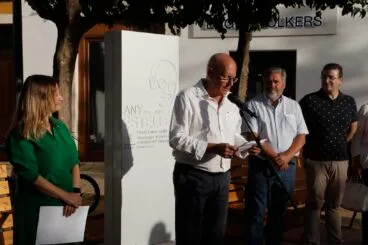 Homenaje a Vicent Andrés Estellés en Dénia 5