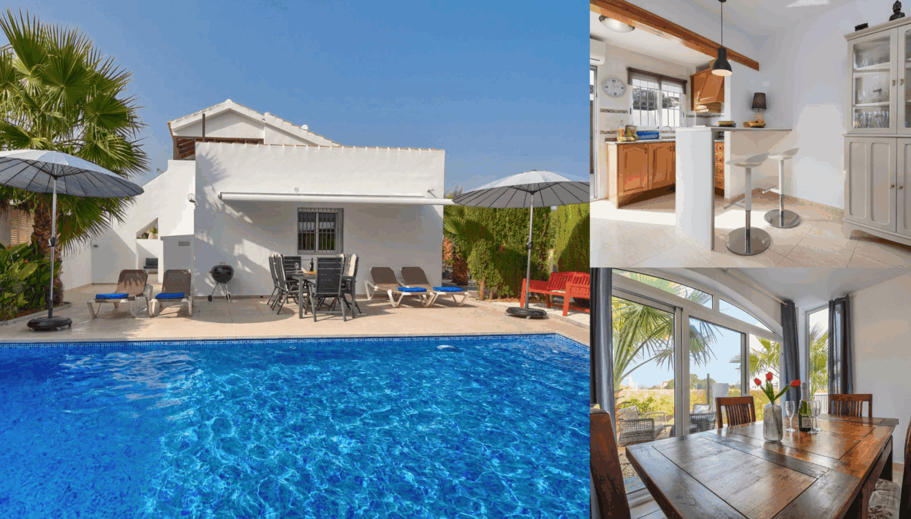 La escapada perfecta casa en Dénia con jardín, piscina y a solo 500 metros de la playa