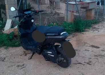 Moto robada en Dénia