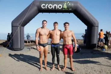 Podio masculino 1500M