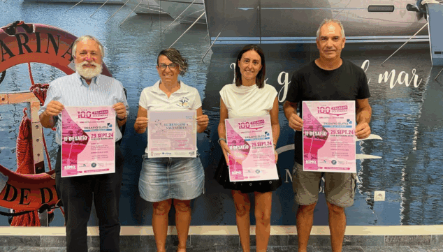 presentacion de la 6a edicion de la liga 100 paladas solidarias contra el cancer de mama
