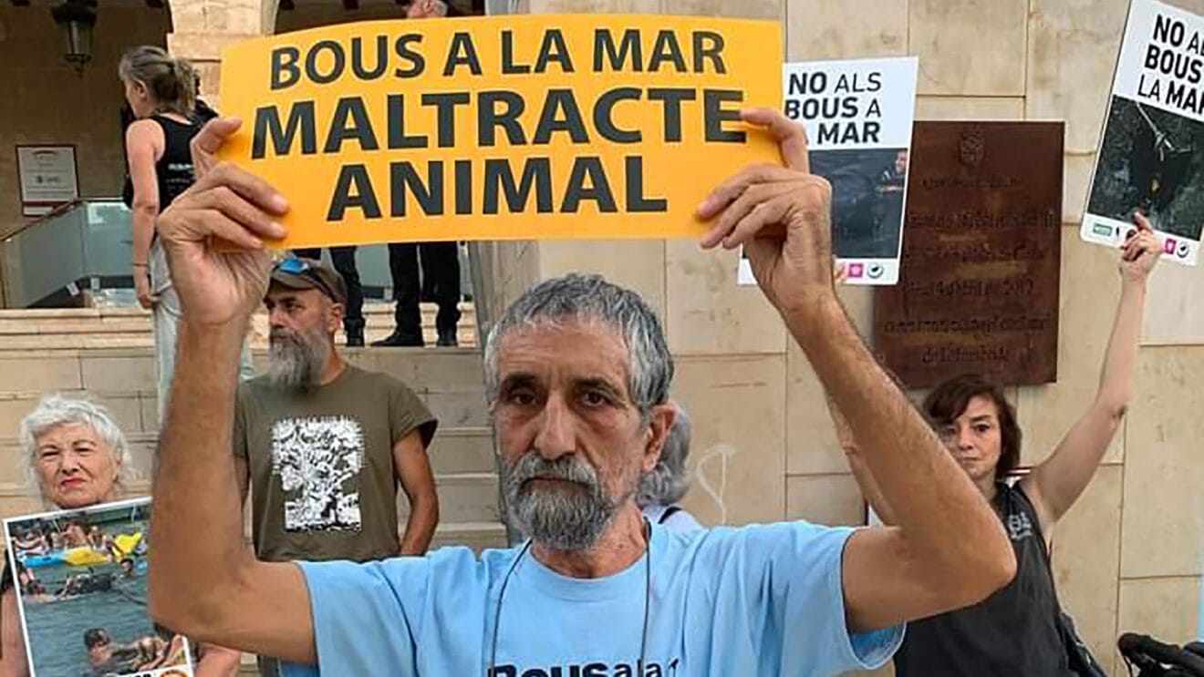 Protesta de Dénia Animal Save dest