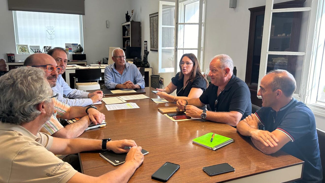 Reunión entre el Ayuntamiento de Dénia y la Conselleria de Medio Ambiente dest