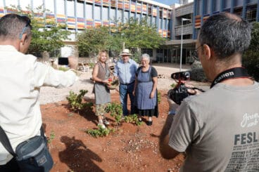 Rodaje en el IES Sorts de la Mar 17