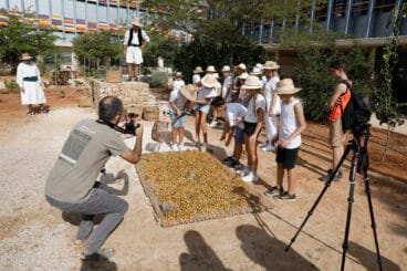 Rodaje en el IES Sorts de la Mar 53