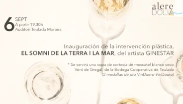 una inauguracion con una cata de vinos naturales de la marina alta 1