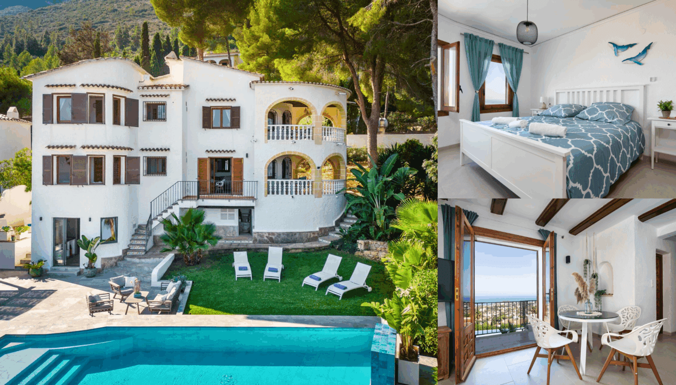 Vista del Mar: la villa con vistas al mar donde disfrutar de la tranquilidad y la relajación junto a tu familia