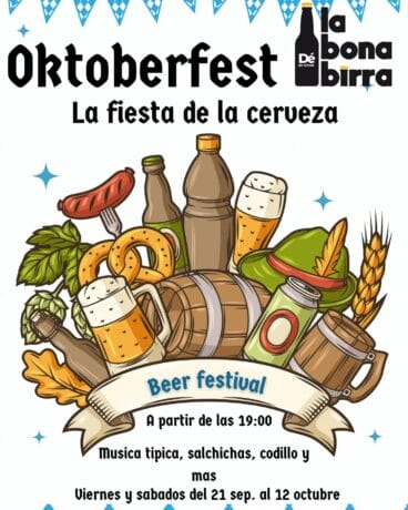 Vive la tradicional Oktoberfest en este rincón de los amantes de la cerveza