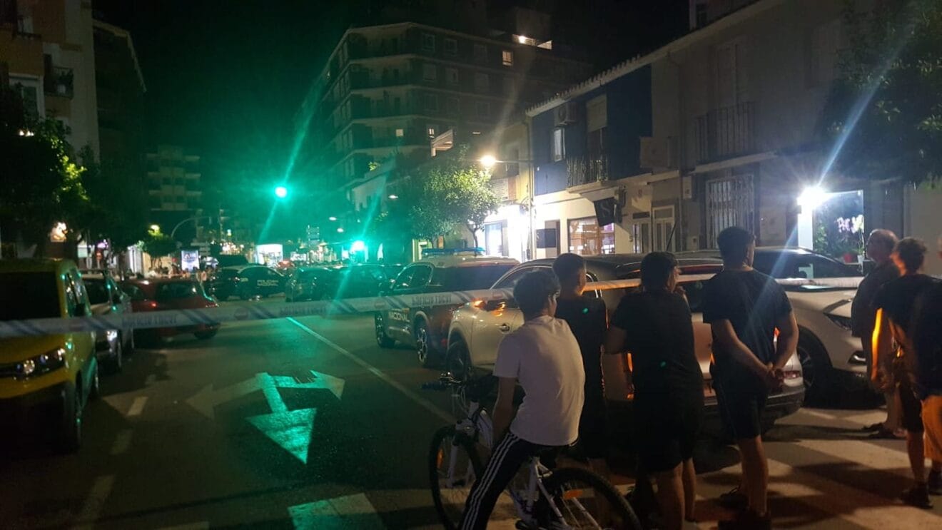 Zona acordonada