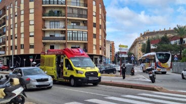 Accidente junto a CEIP Llebeig